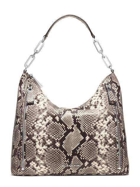 michael kors snakeskin leather purse|Michael Kors snakeskin handbag.